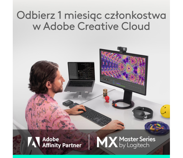 Logitech MX Master 4 Biały - 1365780 - zdjęcie 12